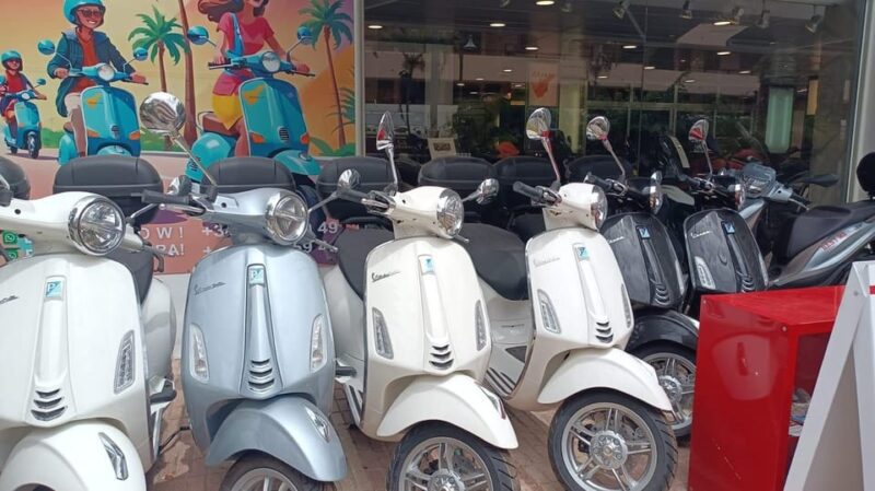 VESPA TOUR TENERIFE+BOAT TOUR CLIFFS OF THE GIANTS+BATH +LUNCH - Stunning Views at the Cliffs of the Giants