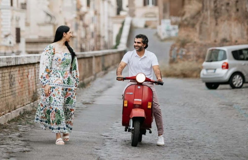 Vespa Tour with Professional Photography in Rome - What to Expect During the Ride