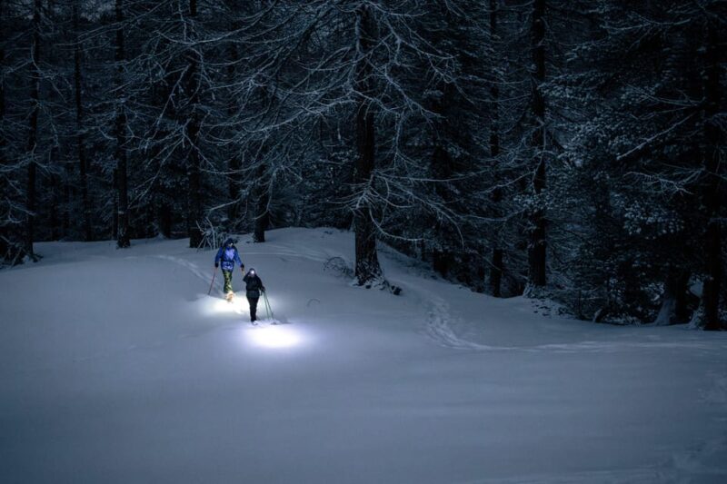 Vialattea: Night Snowshoeing Under the Stars - Key Points