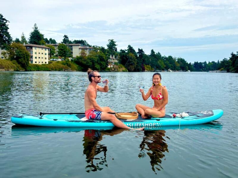 Victoria: Paddle Board Rental with Yoga and Lessons - The Yoga Component: A Unique Twist