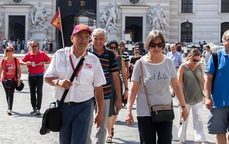 Vienna: Big Bus Guided Inner City Walking Tour - Key Points