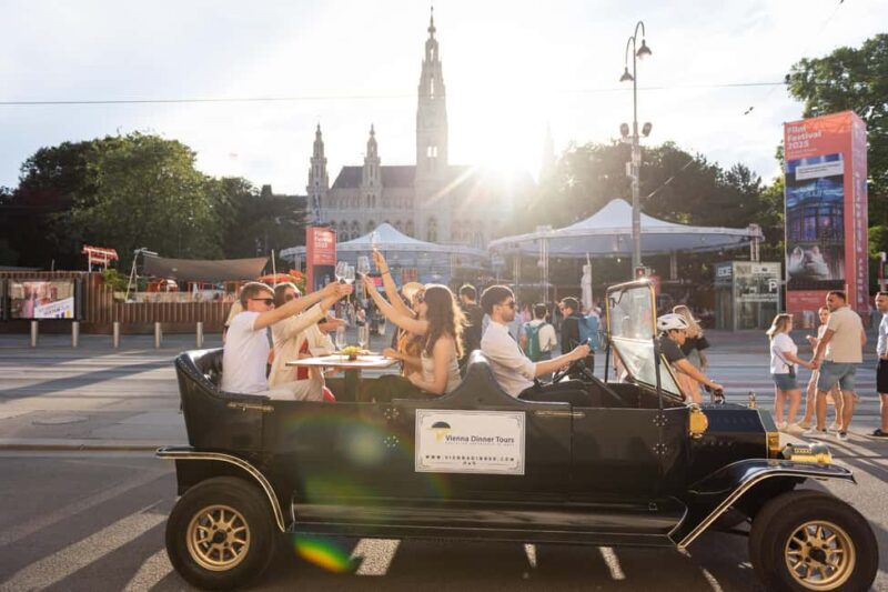 Vienna City Tour and Gourmet Dinner in a Classic Oldtimer - Key Points