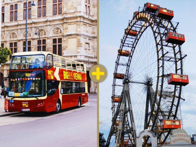 Vienna: Hop-on Hop-off, Ferris Wheel, and River Cruise - Key Points