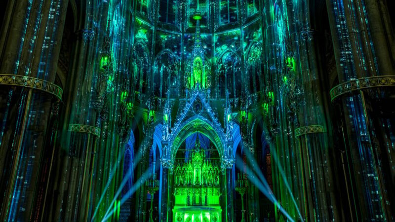 Vienna: Light of Creation Votive Church Immersive light show - Key Points: