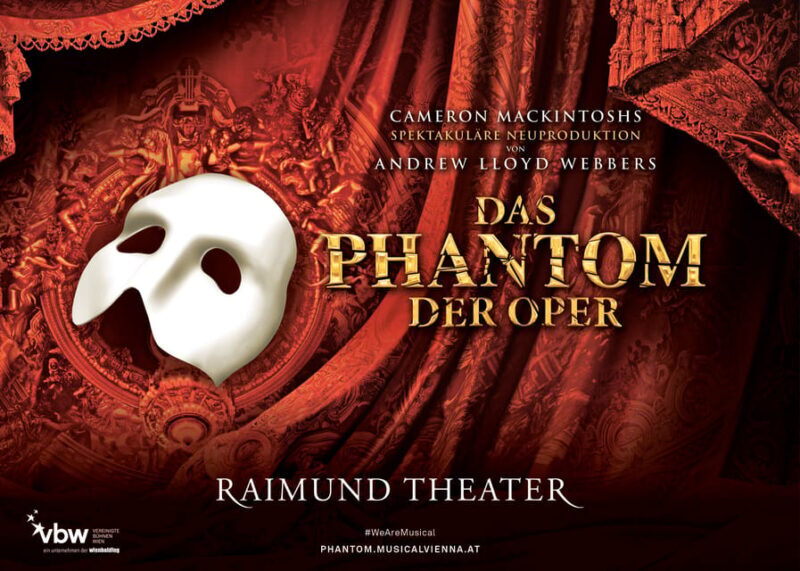 Vienna: Musical Tickets THE PHANTOM OF THE OPERA - Visuals and Special Effects