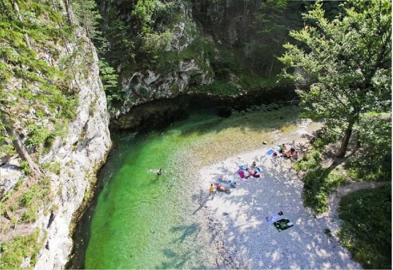 Vienna: Relaxed Alpine Experience with Guide and Transfer - The Hidden Gem: Mountain River Swimming