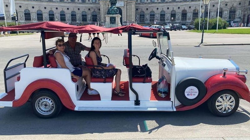 Vienna: Sightseeing Tour in a Classic Style Car 90 Min E/T - Key Points