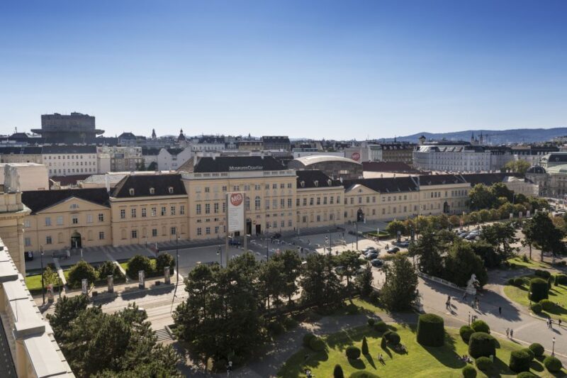 Vienna: Walking Tour of the MuseumsQuartier with Guide - Key Points