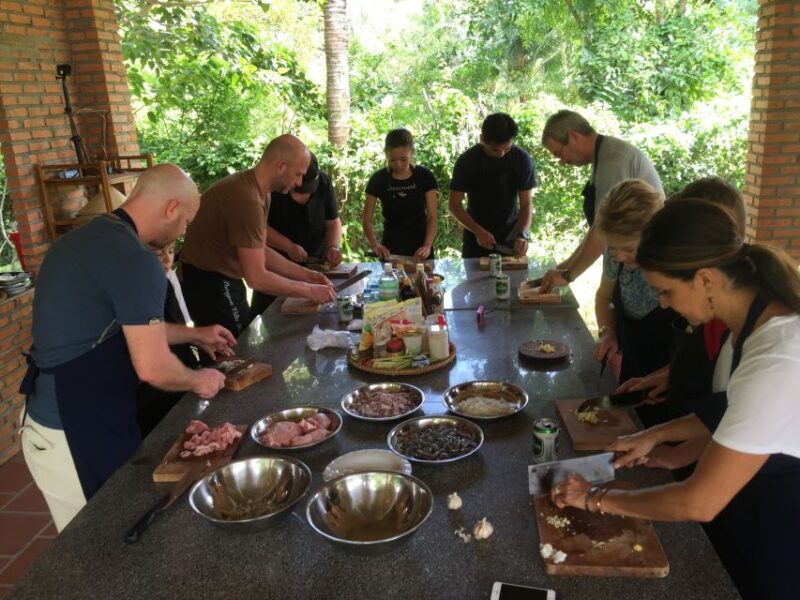 Viet Garden Cooking Class (Countryside and Market Tour) - Itinerary Breakdown
