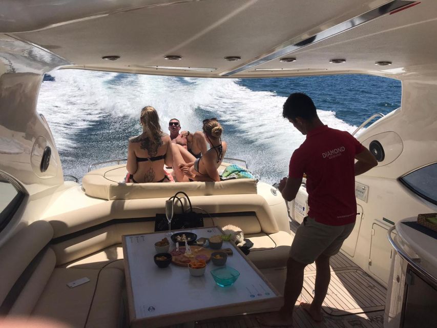 Vilamoura: Custom Private Yacht Cruise With Drinks & Bites - Yacht Amenities and Features
