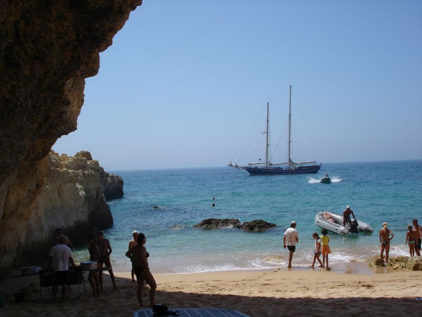 Vilamoura: Full-Day Algarve Cruise With BBQ Lunch on Beach - Highlights