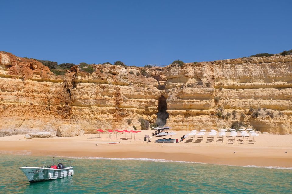 Vilamoura: Guided Sightseeing Cruise With Beach BBQ & Drinks - Dining and Refreshments