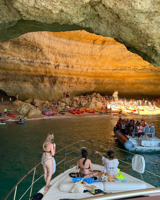 Vilamoura: Private Luxury Yacht Charter With Crew - Booking Process and Cancellation Policy