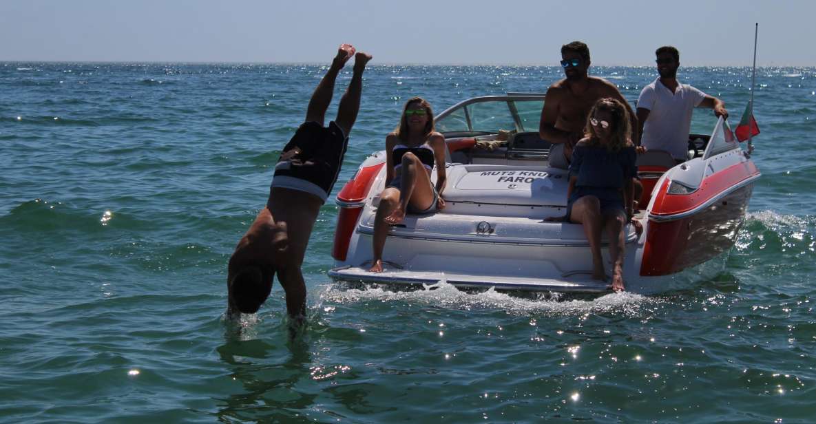 Vilamoura: Private Speed Boat Hire - Inclusions
