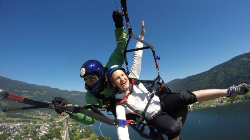 Villach/Ossiachersee: Paragliding Action Tandem Flight - Experience Highlights