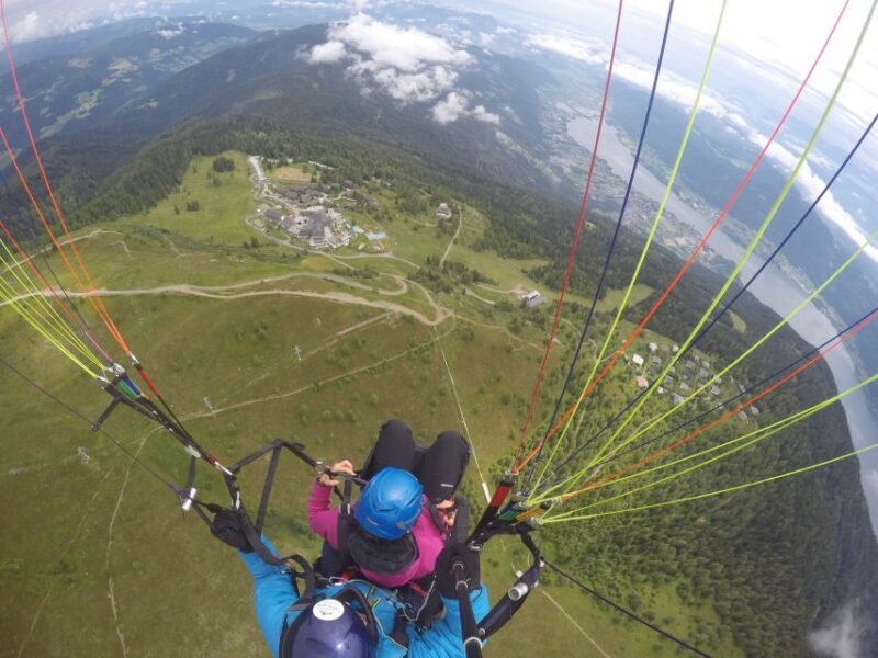 Villach/Ossiachersee: Paragliding Action Tandem Flight - Booking Information