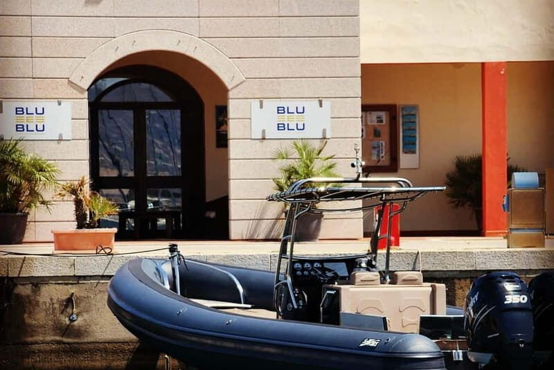 Villasimius: maxi RIB tour, 3 swim stops and snorkeling - Key Points