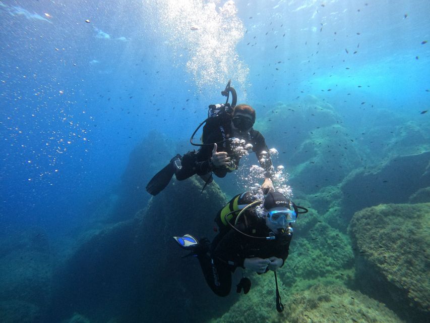 Villasimius: Scuba Dive in Capo Carbona Without Certificate - Itinerary Details