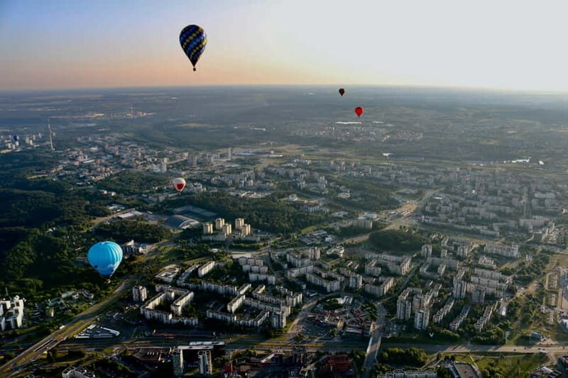 Vilnius: Hot Air Balloon Flight over Vilnius or Trakai - What the Experience Includes