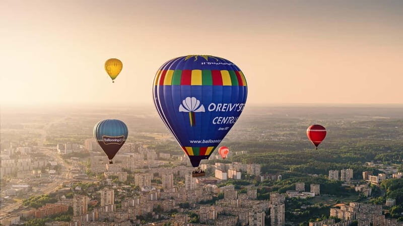 Vilnius or Trakai: Hot Air Balloon Flight - Key Points