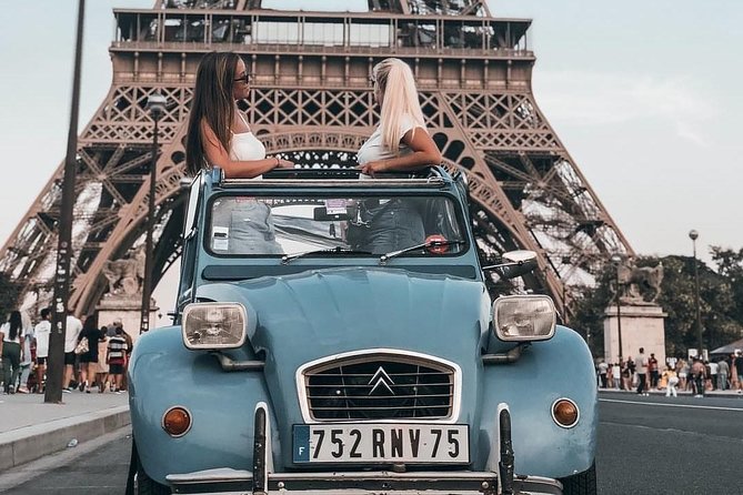 Vintage 2CV Adventure: 1 Hour 30 Min Paris Secrets Tour - Tour Duration and Focus