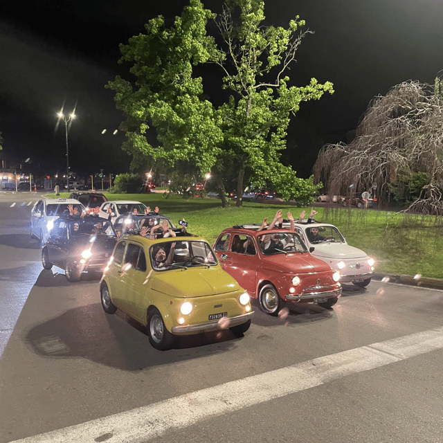 Vintage 500 Night Cruise in Florence, 20:30-22 - Driving the Fiat 500