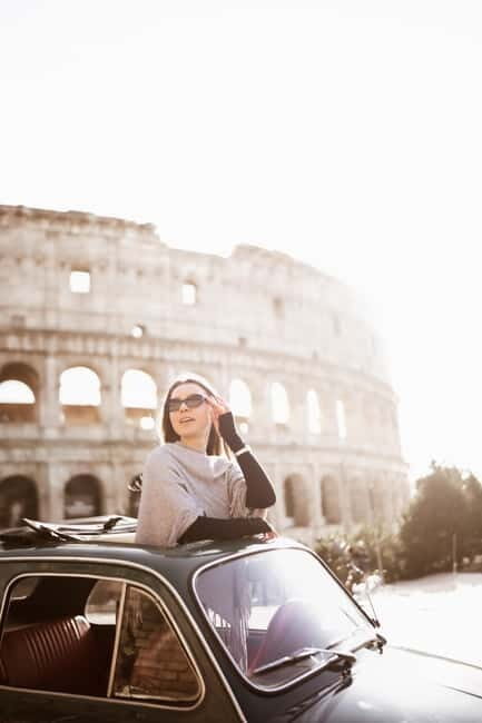 Vintage Fiat 500 Photo Tour in Rome - What To Expect During Your Ride