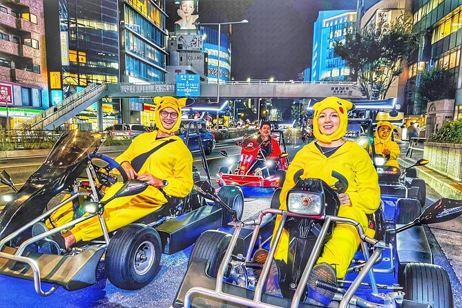 [VIP] Private Group Tokyo City Go-Kart Experience Tour! [90mins] - Capturing the Thrilling Adventure