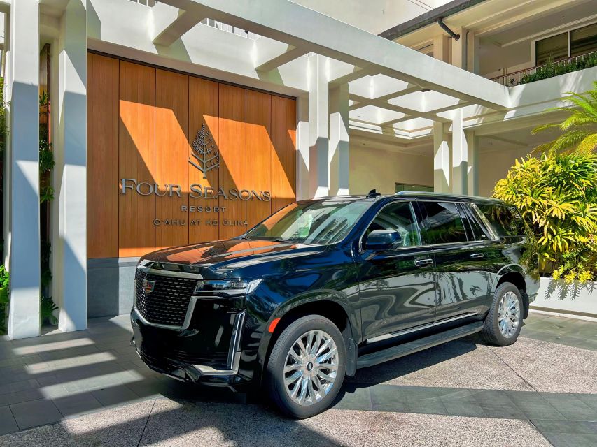 VIP Transfer Between Waikiki & Honolulu Airport, /Vice Versa - Luxury Cadillac Escalade Amenities