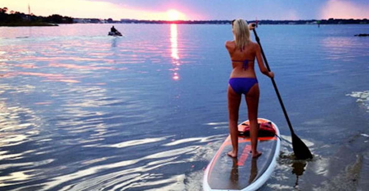 Virginia Beach: Sunset Stand-Up Paddleboarding Tour - Learning to Stand-Up Paddleboard