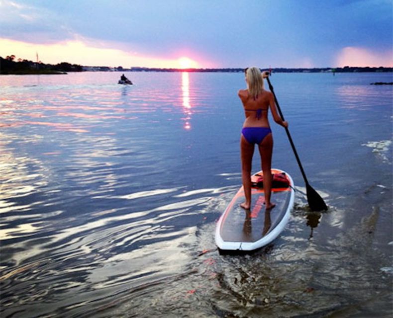 Virginia Beach: Sunset Stand-Up Paddleboarding Tour - Calm and Serene Experience