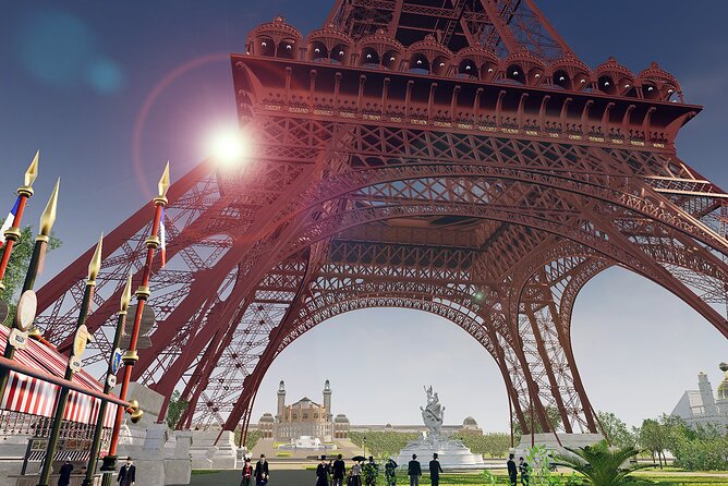 Virtual Reality Guided Tour at the Eiffel Tower - Meeting and End Points