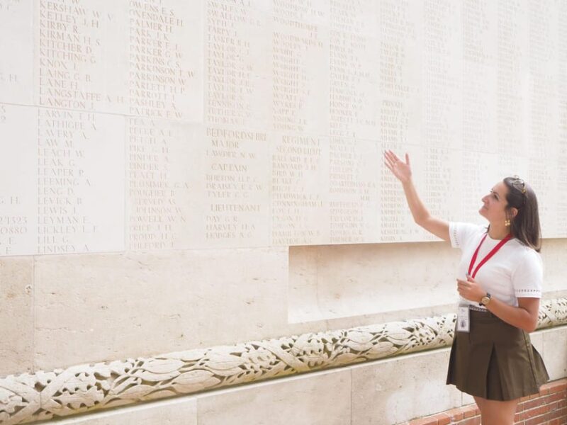 Visit the Battlefields - Itinerary Details