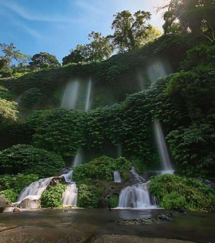 Visiting the Waterfall,Village,Beach And Hill Full Day - Key Points