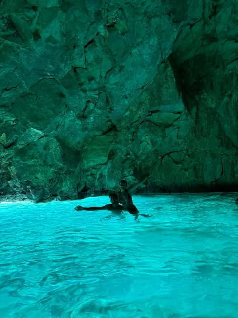 Vlora: Blue Cave and Grama Bay Full-Day Speedboat Tour - The Blue Cave: A Surreal Experience
