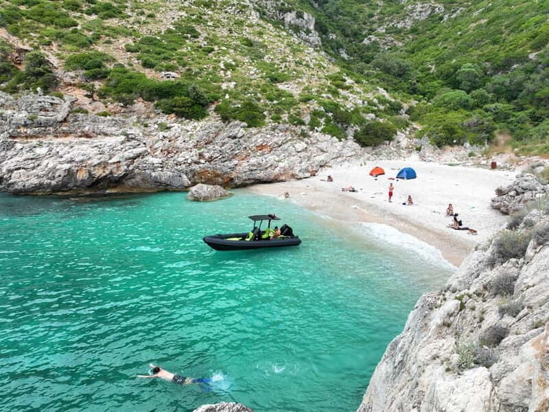 Vlora: Grama Bay and Blue Cave Speedboat Tour Adventure - Value for Money