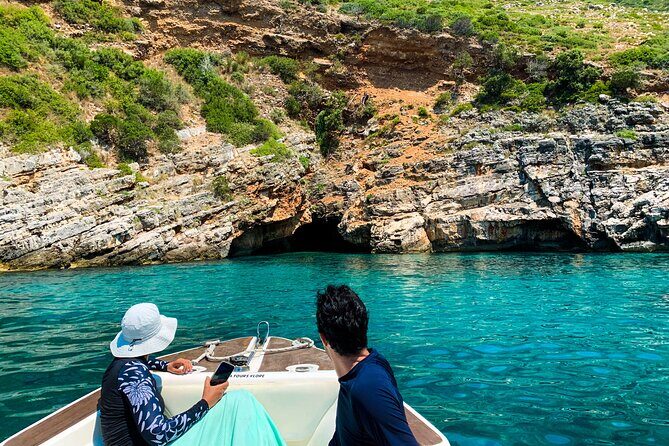 Vlore: Dafina Bay and Haxhi Ali Cave Private Speedboat Tour - Key Points