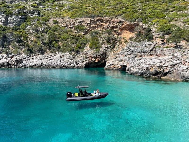 Vlore: Private Speedboat Tour to Haxhi Ali Cave - An Overview of the Tour Experience
