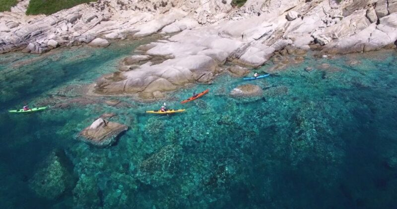 Vourvourou: Sea Kayaking Diaporos Island Private Day Tour - Itinerary Highlights