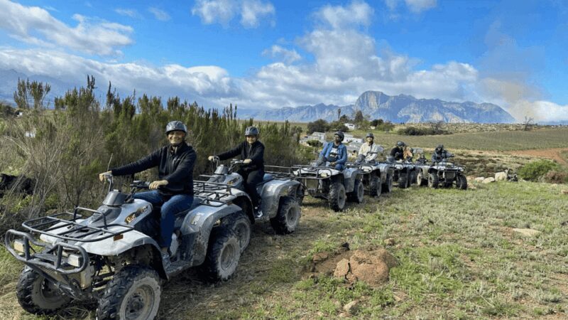 Vrede en Lust Wine Estate: 1h30m Quad Bike Trail - The Experience in Detail