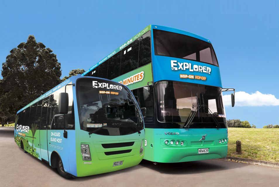 Waiheke Island: Ferry & Hop-On Hop-Off Explorer Bus Tickets - Directions
