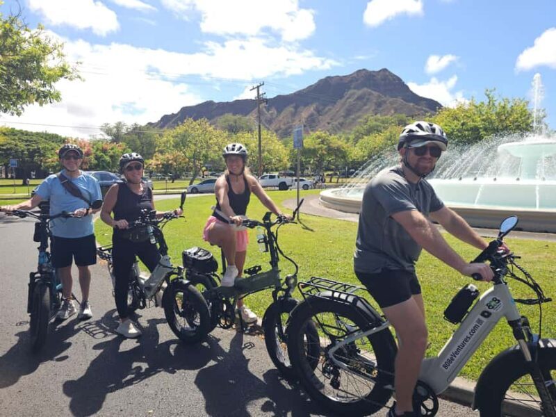 Waikiki: Guided E-Bike Tour with Local History & Ocean Views - Key Points
