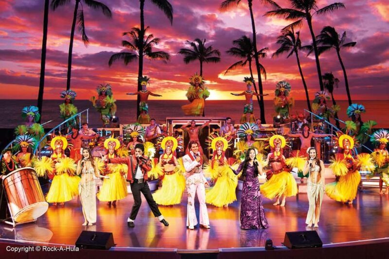 Waikiki: Luau and Buffet w/ optional Rock-A-Hula Show - The Cultural Show: Live Hawaiian Music and Hula Dancers