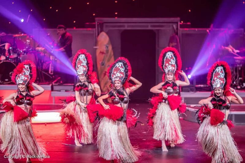 Waikiki: Rock-A-Hula Show Ticket and Buffet Option - Key Points