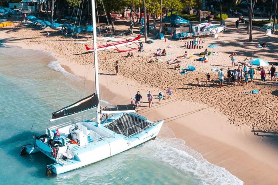 Waikiki: Sunset Catamaran Cruise - Duration and Meeting Point