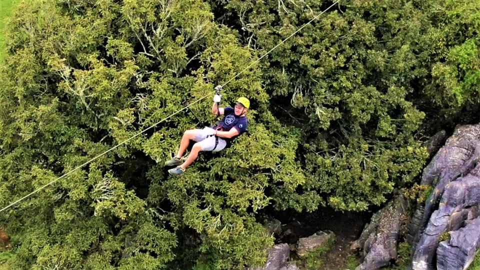 Waitomo Caves 1-Kilometer-Long Zipline Tour - Inclusions and Highlights
