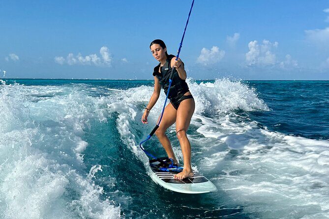 Wake Surfing Lessons & Snorkeling - #1 Experience in Cancun 4hr - Discover the Wake Surfing & Snorkeling Adventure in Cancun
