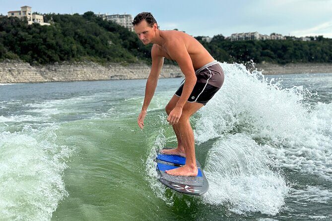 Wakesurf Boat Rental Surf, Ski, Wakeboard & Tube on Lake Austin - Key Points