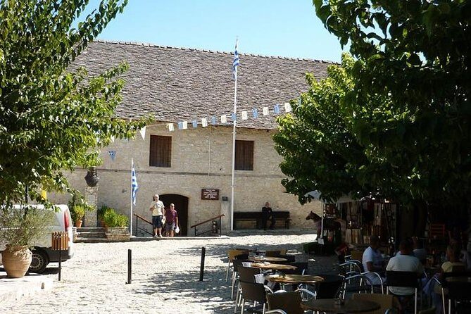 Walk in Omodos alleys & around Kelephos medieval Venetian bridge - The Sum Up