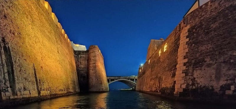 WALK THROUGH THE SAN FELIPE MOAT - Key Points